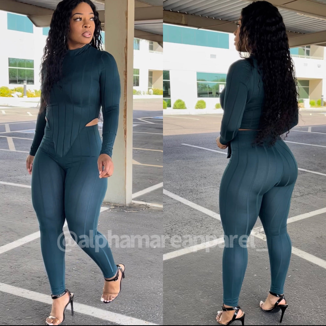 AUTUMN Stripe Long Sleeve Matching Set