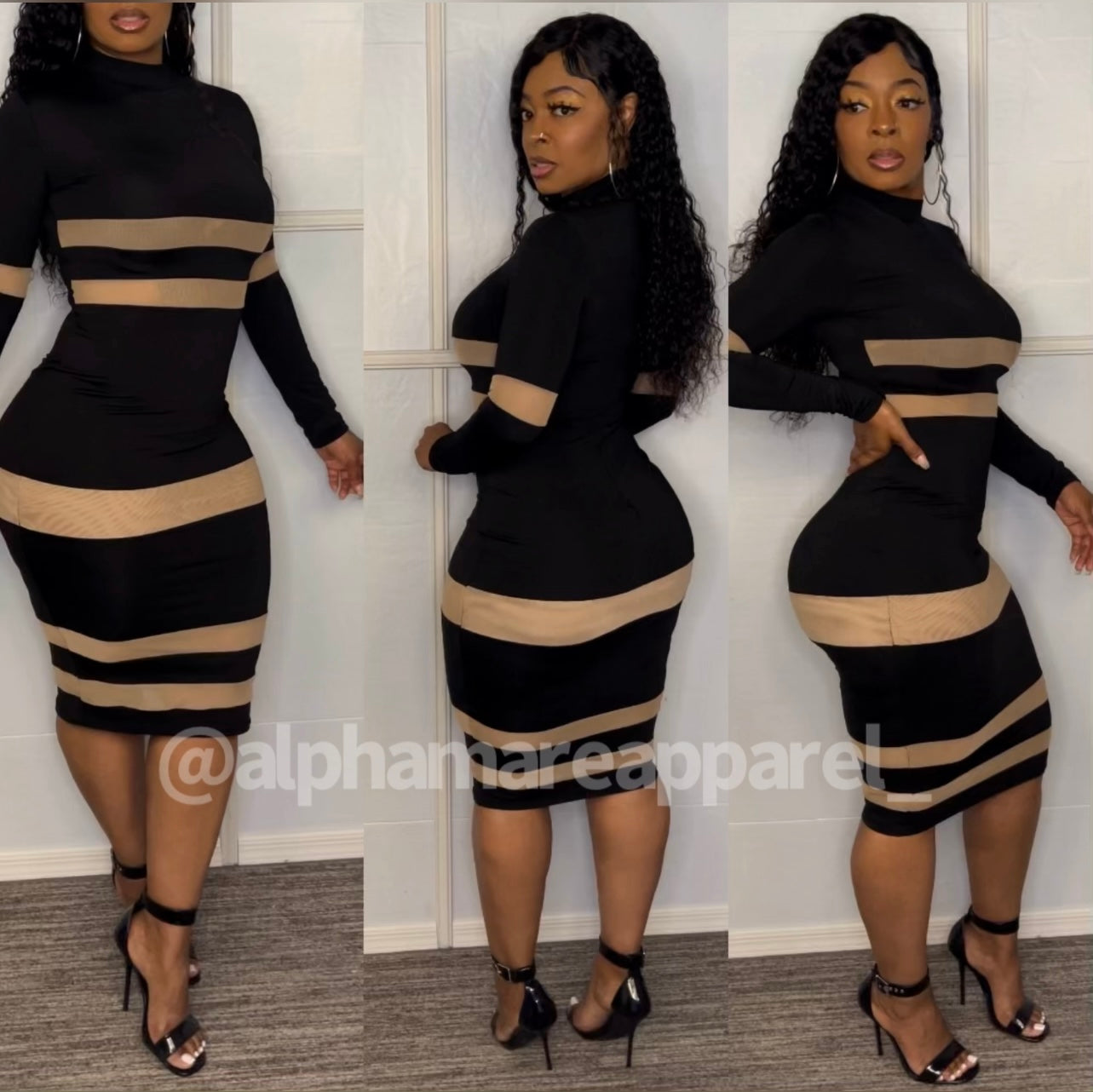 Airika Long Sleeve Bodycon Dress
