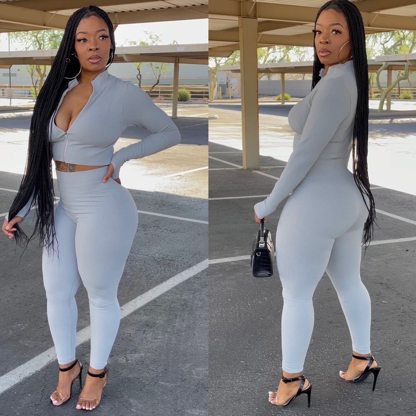 MAYA Thumbhole Track Suit Set