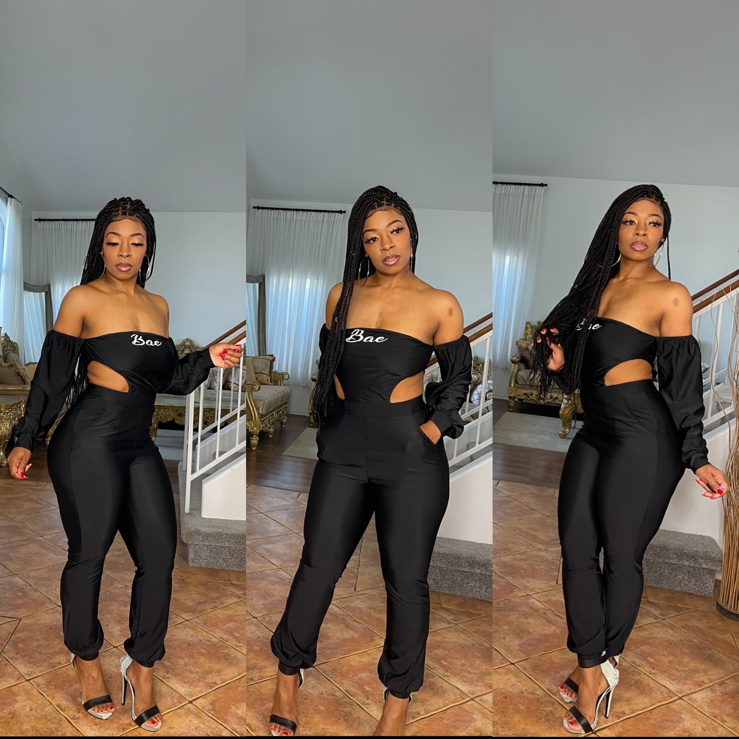 SURI Tube Long Sleeve Jumpsuit