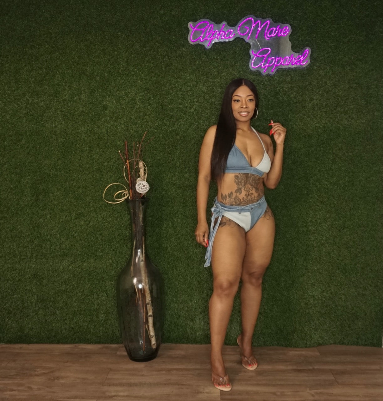 KASEY DENIM BIKINI