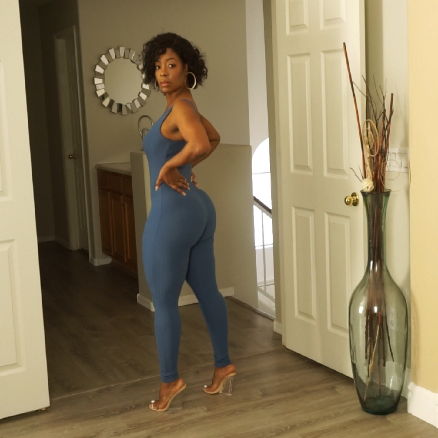 DE JA BLUE JUMPSUIT