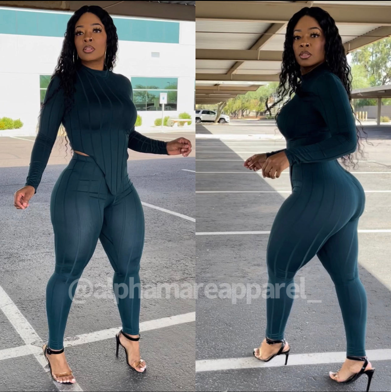 Alpha Mare Apparel - SPORTY✨CASUAL BADDIE✨ Have you ordered yours yet❓  Search 🔎 MAJOR LEAGUE Pinstripe Set @alphamareapparel_ Tap picture to  shop🛍 www.alphamareapparel.com Model is 165 wearing a MEDIUM. * * * * * #