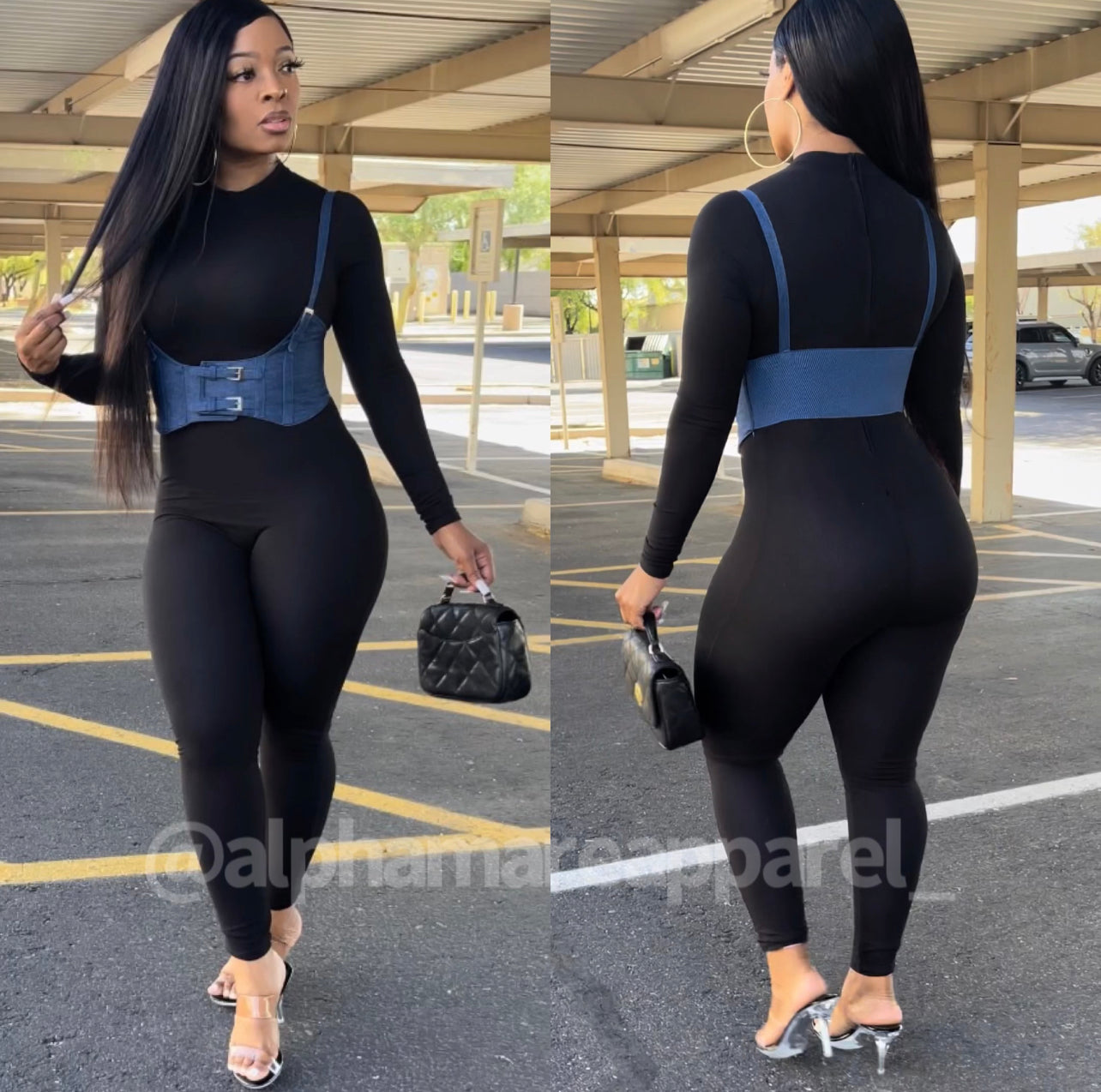 Alpha Mare Apparel - SPORTY✨CASUAL BADDIE✨ Have you ordered yours yet❓  Search 🔎 MAJOR LEAGUE Pinstripe Set @alphamareapparel_ Tap picture to  shop🛍 www.alphamareapparel.com Model is 165 wearing a MEDIUM. * * * * * #